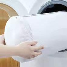 Dayanıklı Fileli Ayakkabı Temizleme Torbası -360 ° Koruma, Yeniden Kullanılabilir Spor Ayakkabı ve Spor Ayakkabı Yıkama Torbası, Fermuar Kapamalı